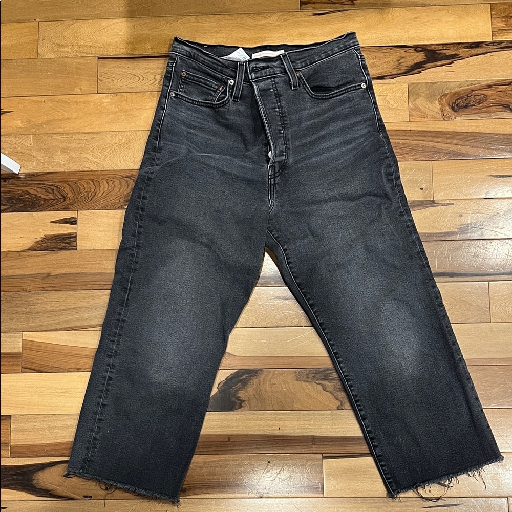 Levi’s Ribcage Black Jeans
